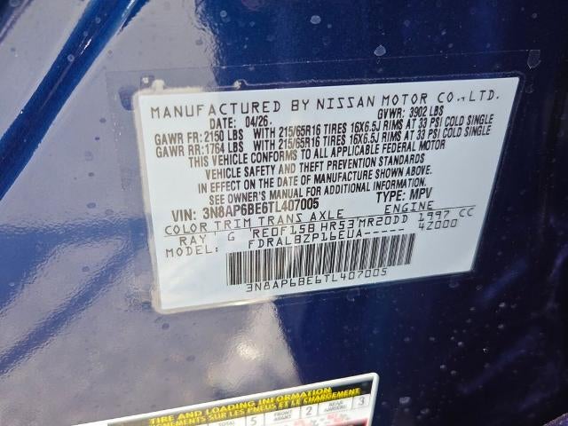2026 Nissan Kicks S
