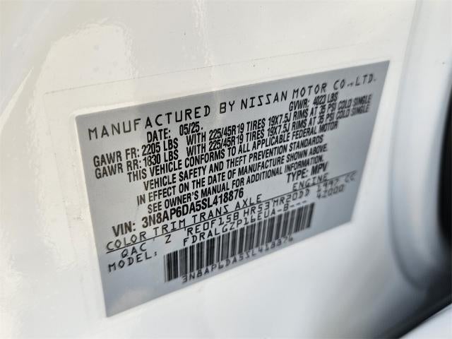 2025 Nissan Kicks SR