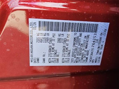 2026 Nissan Rogue 2026.5 FWD SV