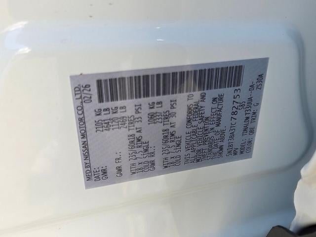 2026 Nissan Rogue SV