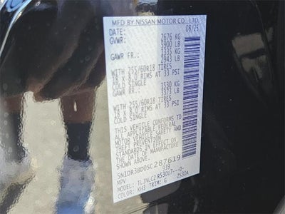 2025 Nissan Pathfinder SV