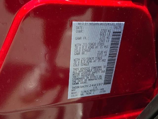 2026 Nissan Pathfinder Platinum