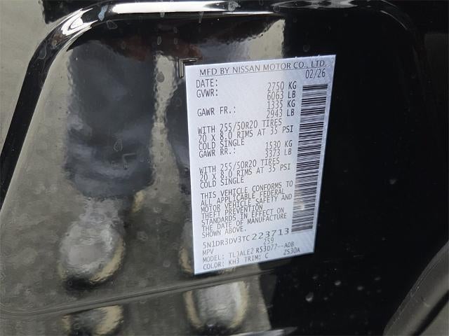 2026 Nissan Pathfinder Platinum