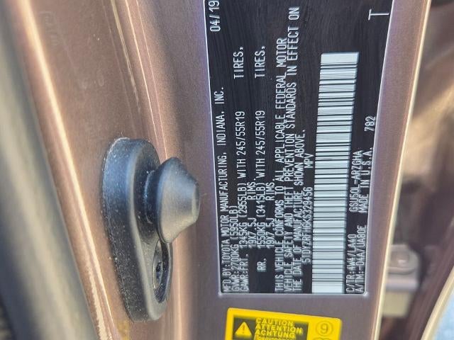 2019 Toyota Highlander Limited V6 FWD (GS)