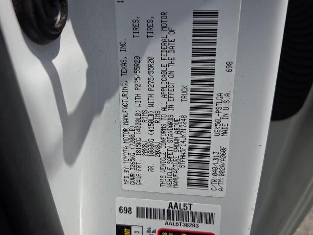 2018 Toyota Tundra 4WD 4WD Limited CrewMax 5.5' Bed 5.7L FFV (SE)