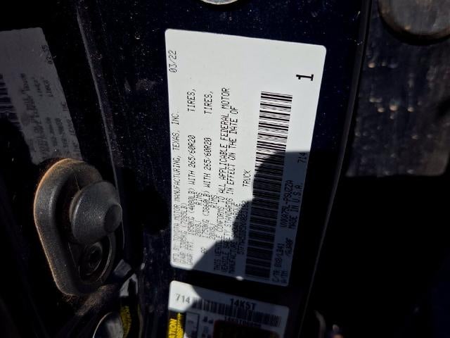 2022 Toyota Tundra 4WD 4WD 1794 Edition CrewMax 5.5' Bed (Natl)