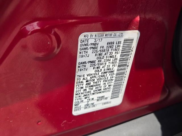 2017 Nissan Rogue FWD SL