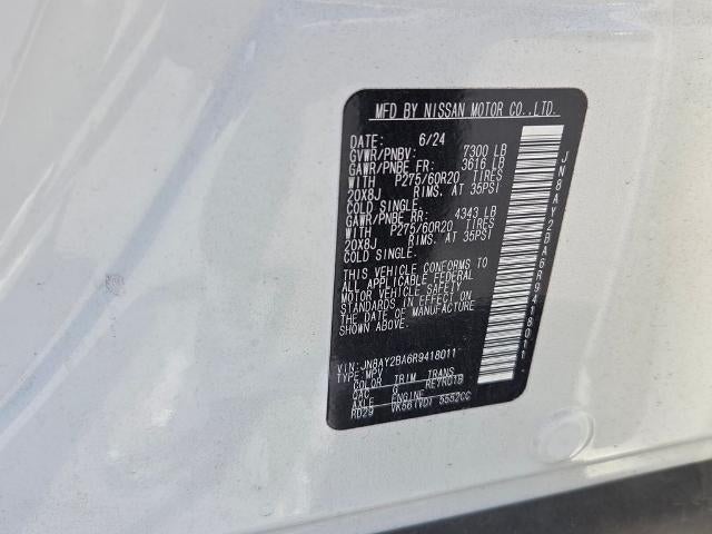 2024 Nissan Armada 4x2 SL