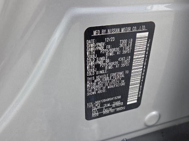 2024 Nissan Armada 4x2 SL