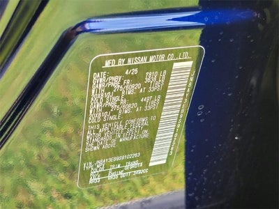 2025 Nissan Armada Platinum