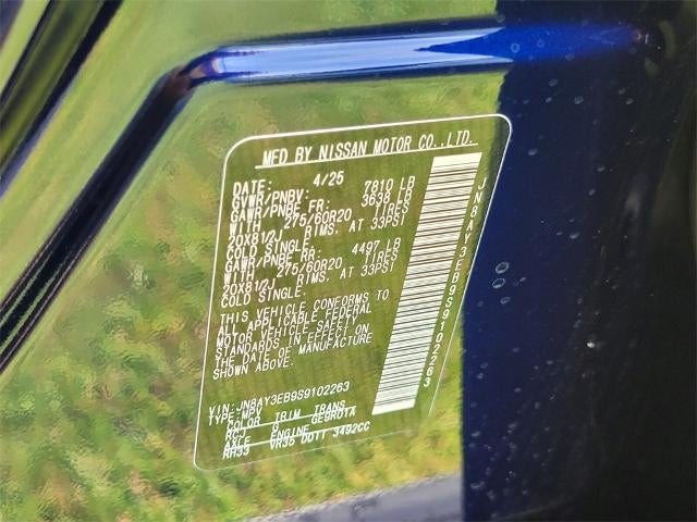 2025 Nissan Armada Platinum