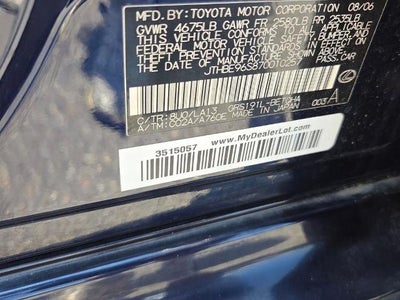 2007 Lexus GS 350 4dr Sedan RWD