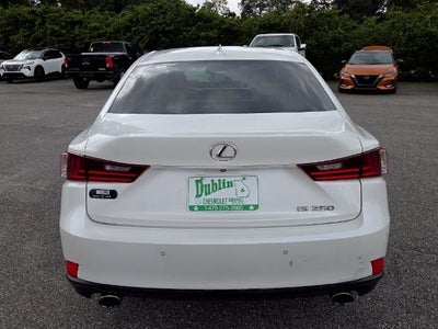 2015 Lexus IS 250 4dr Sport Sdn RWD