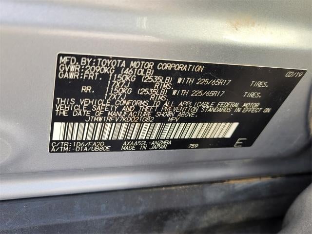 2019 Toyota RAV4 XLE FWD (GS)