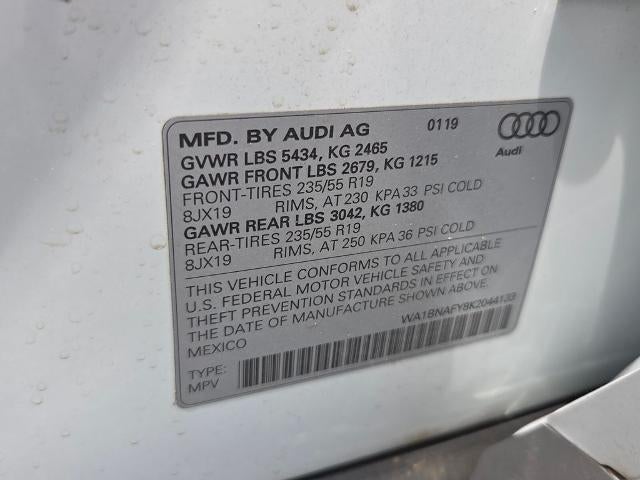 2019 Audi Q5 Premium Plus 45 TFSI quattro
